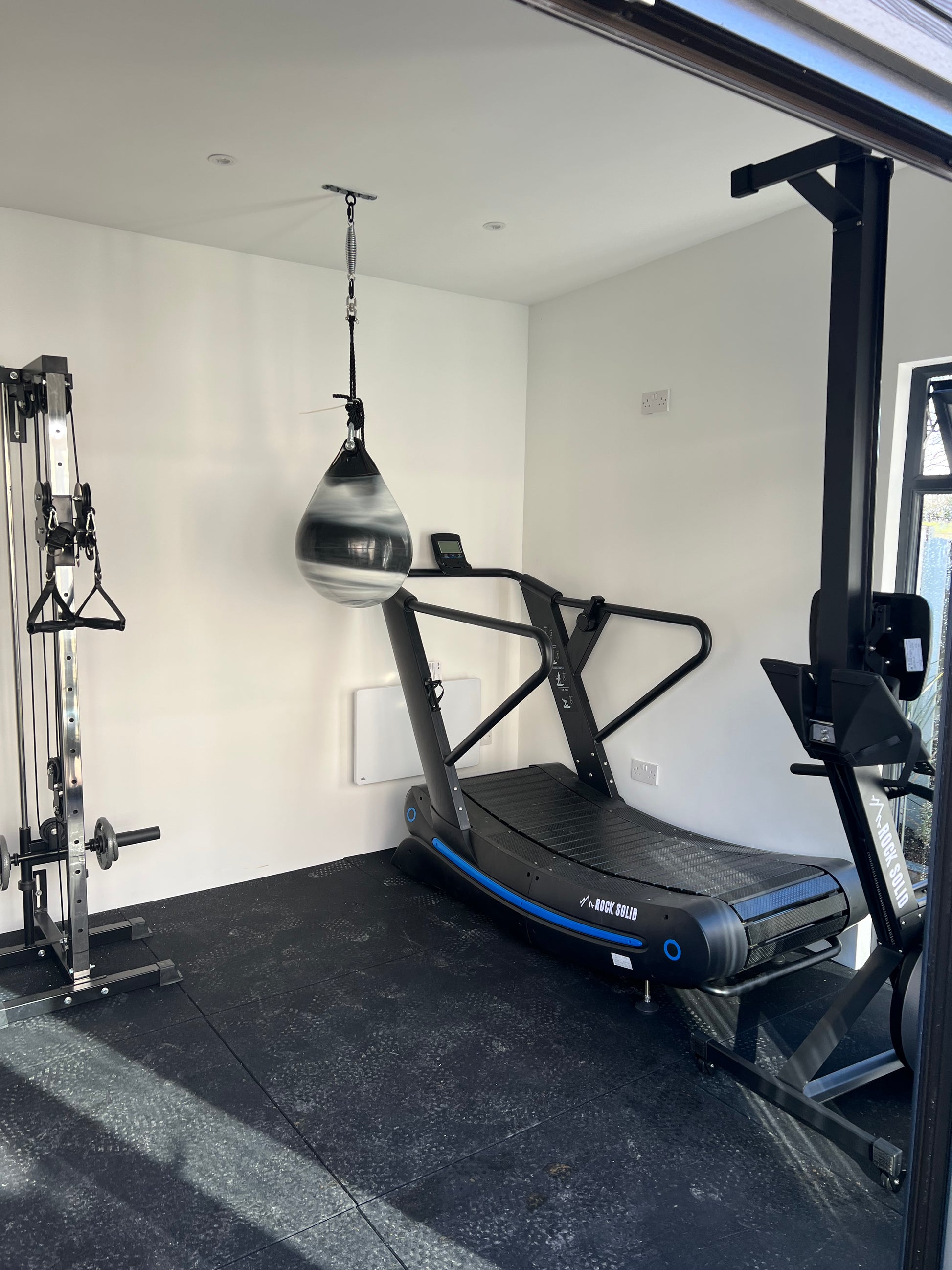 Rock Solid Weight Lifting Machines & Racks WALL OR RACK MOUNTED CABLE PULLEY MACHINE