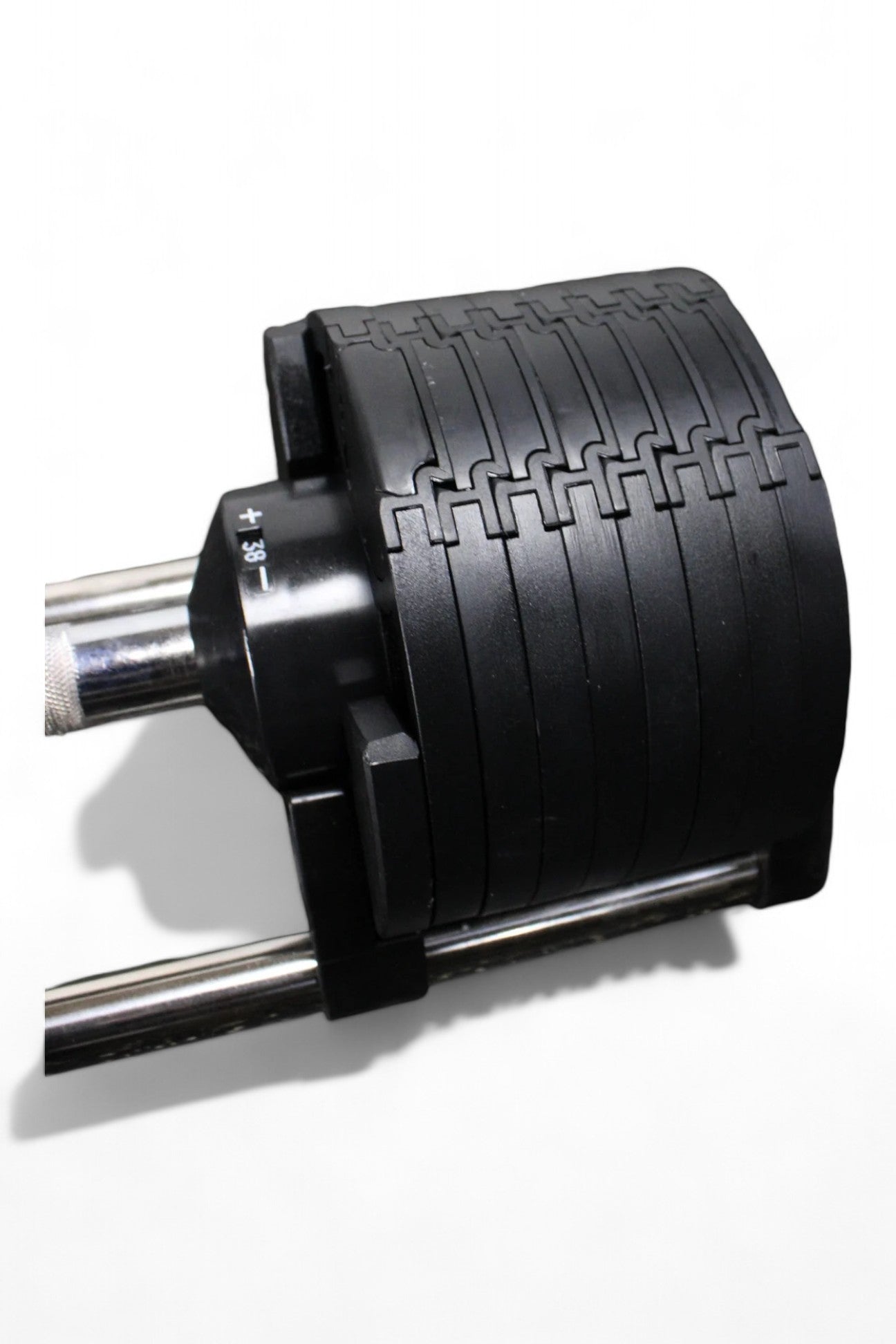 Rock Solid Fitness Equipment Weight Bars ADJUSTABLE BARBELL 38KG
