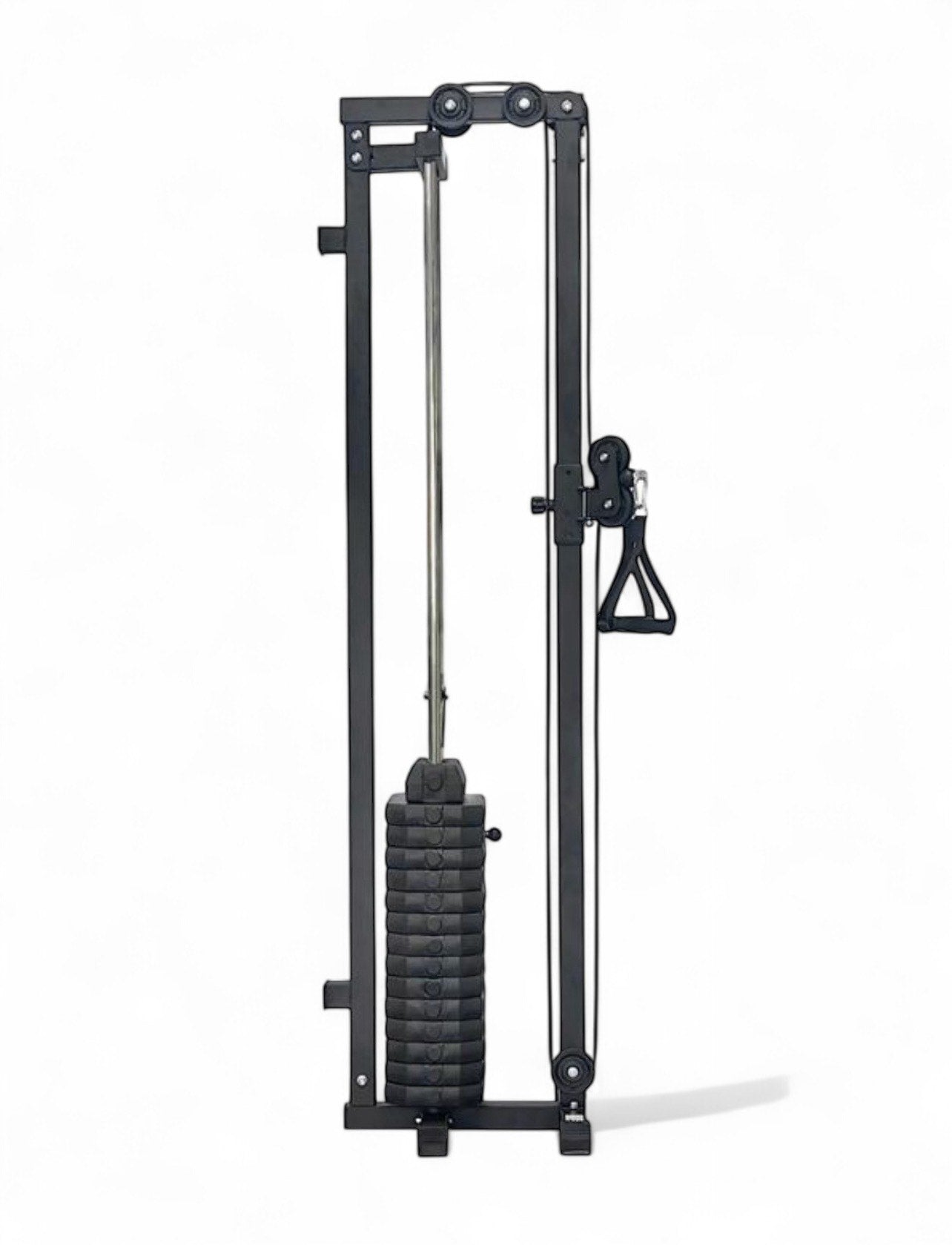 WALL MOUNTED CABLE PULLEY MACHINE WITH 74KG STACK