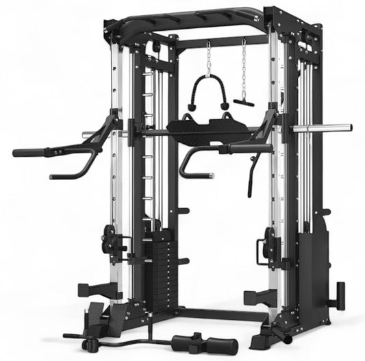 MULTIFUNCTIONAL POWER RACK + JAMMER ARMS