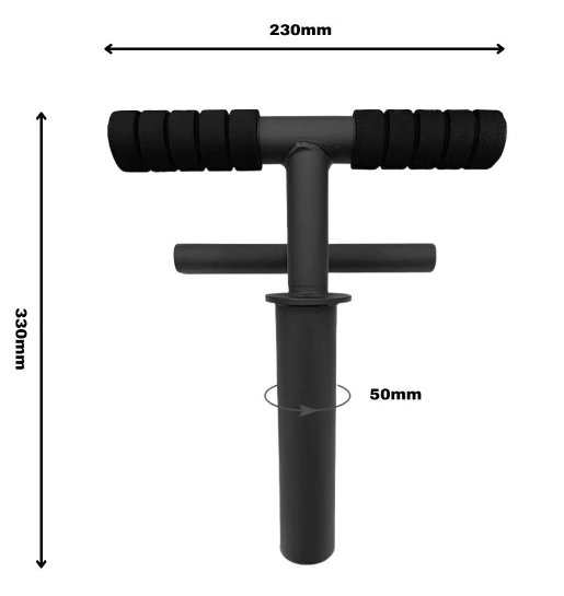 Rock Solid Fitness Equipment Free Weights TIB BAR | TIBIALIS TRAINER
