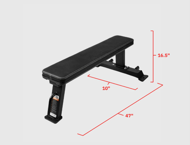 Rock Solid Fitness Equipment COMMERCIAL FLAT BENCH
