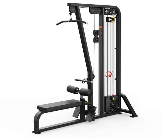LAT PULLDOWN AND MID ROW MACHINE (100KG STACK)