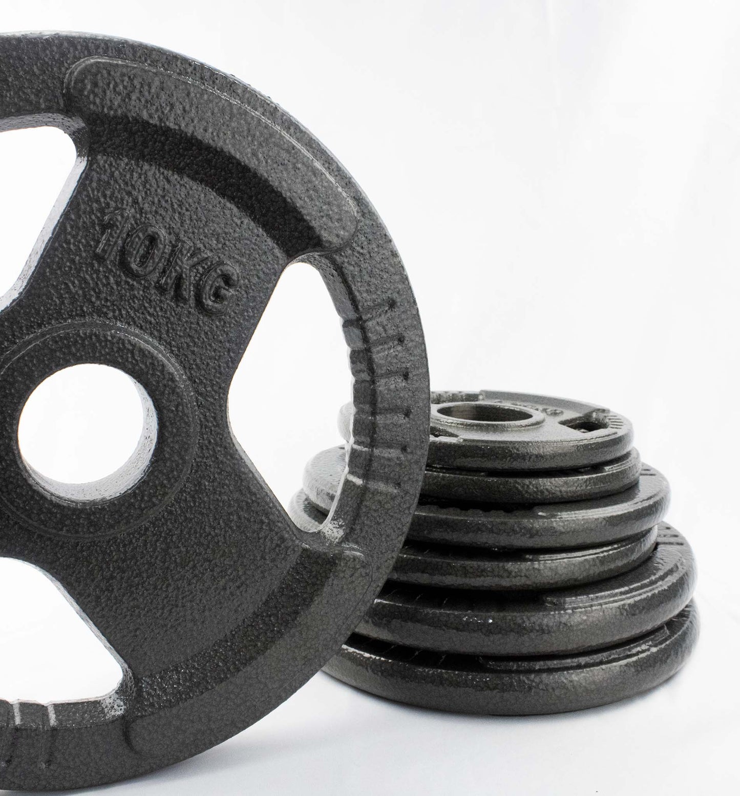 Rock Solid Free Weights CAST IRON TRI GRIP - WEIGHT PLATES