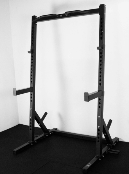 Rock Solid Half Rack 1.0: Your Ultimate Semi-Commercial Fitness Companion