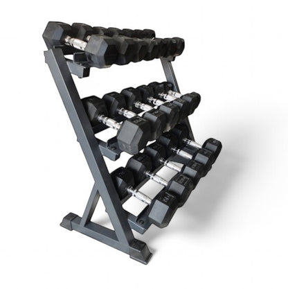 RUBBER HEX DUMBBELL BUNDLES
