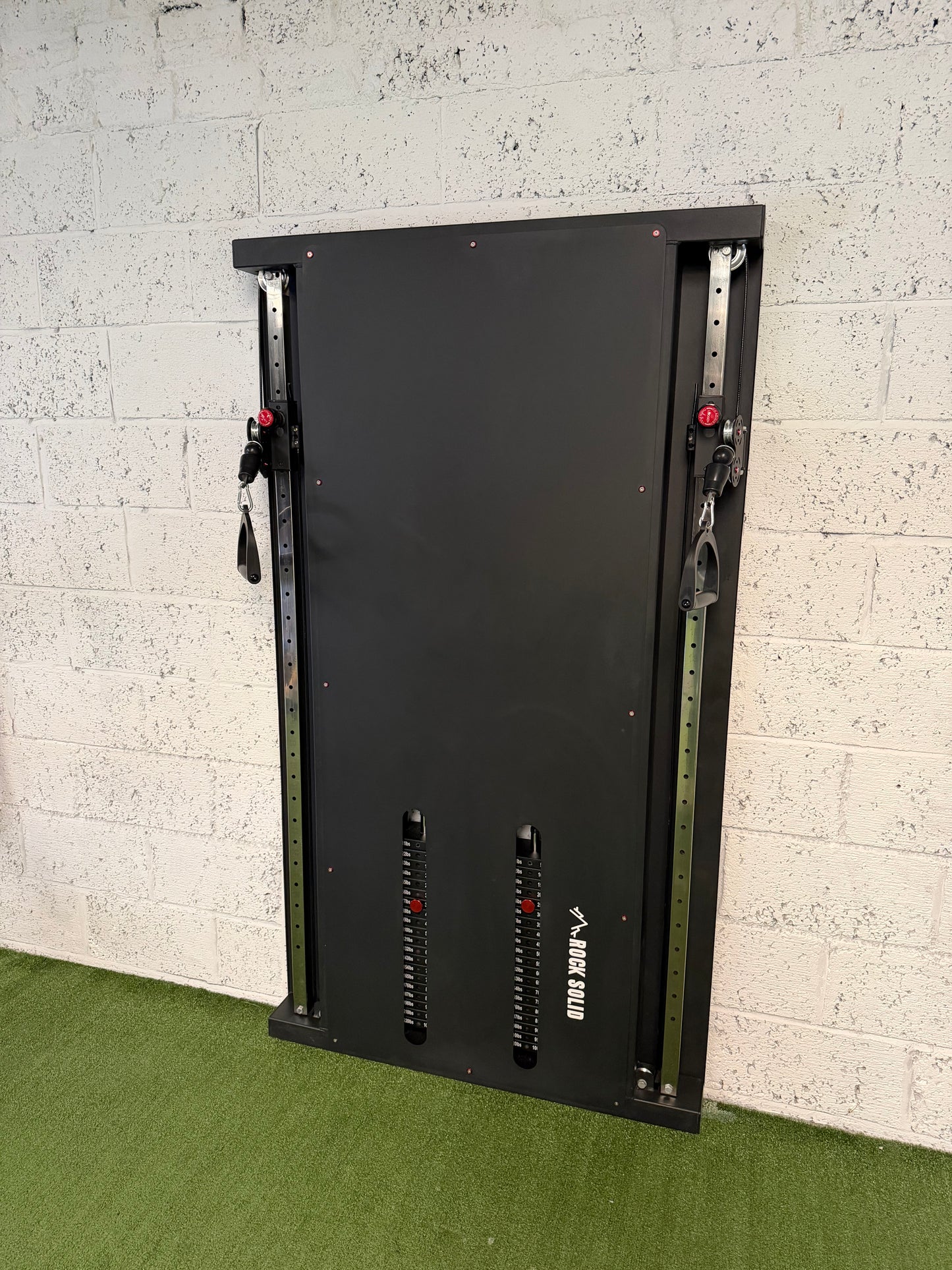 SLIMLINE DUAL CABLE PULLEY MACHINE 2 x 100KG STACKS