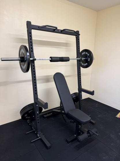 SEMI COMMERCIAL HALF RACK 1.0 HOME GYM PACKAGE