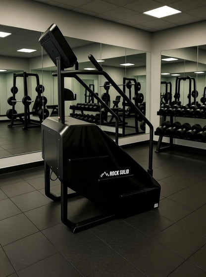 Stair master, step machine, cardio, rock solid, fitness equipment 