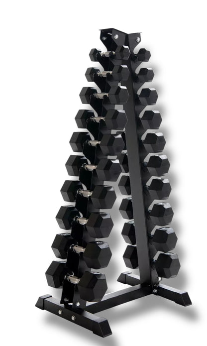 RUBBER HEX DUMBBELL BUNDLES