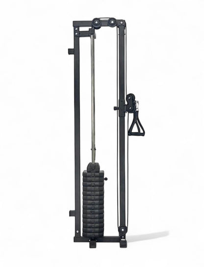 WALL MOUNTED CABLE PULLEY MACHINE WITH 74KG STACK – Rock Solid