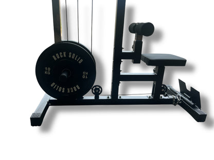 LAT PULL DOWN/LOW ROW COMBO MACHINE