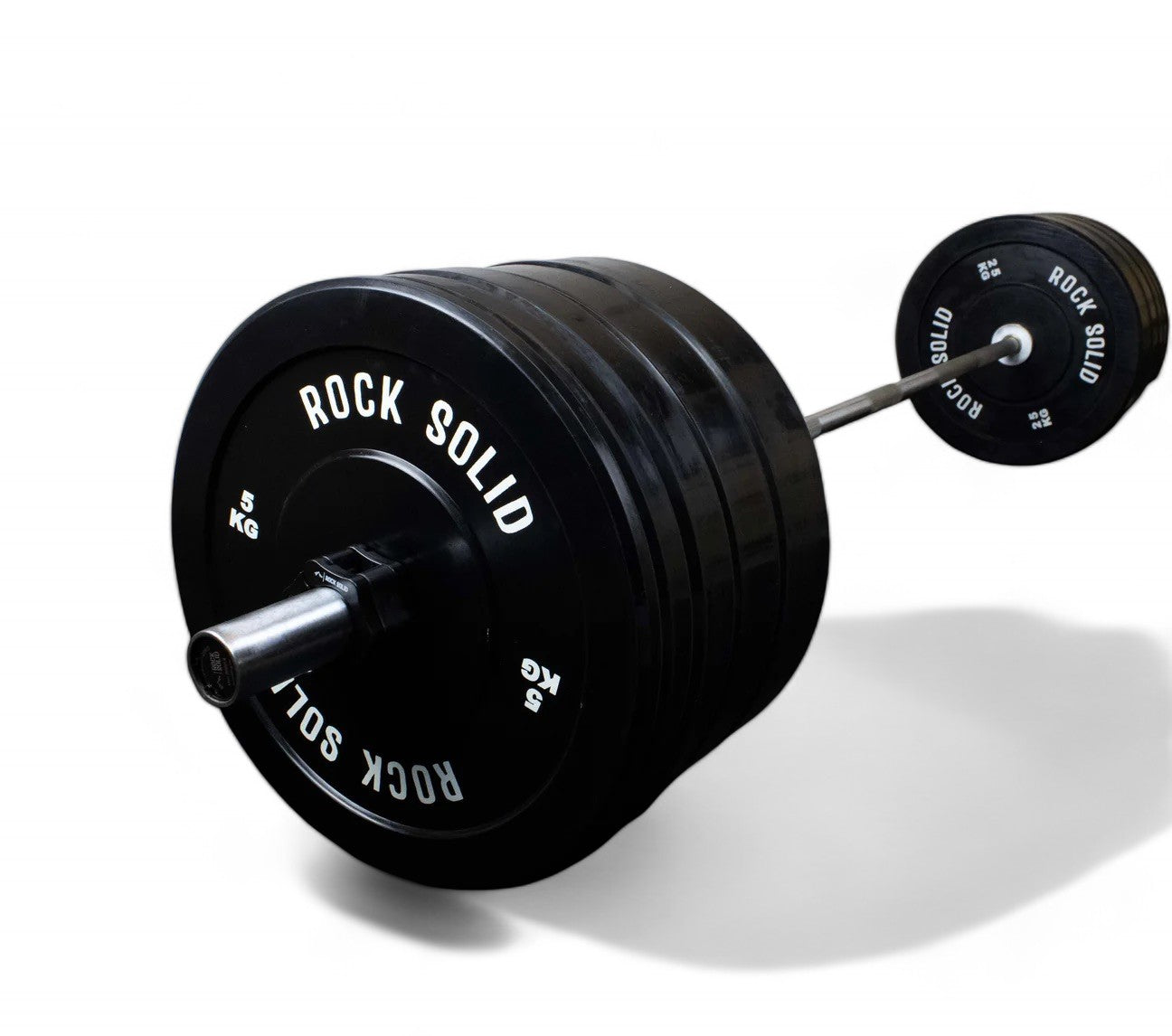 Olympic Barbell Weight Plate Bundle Gym Experts – Rock Solid