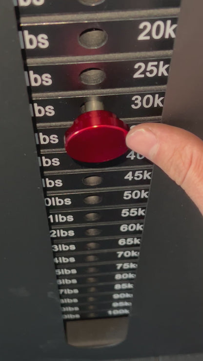 SLIMLINE DUAL CABLE PULLEY MACHINE 2 x 100KG STACKS