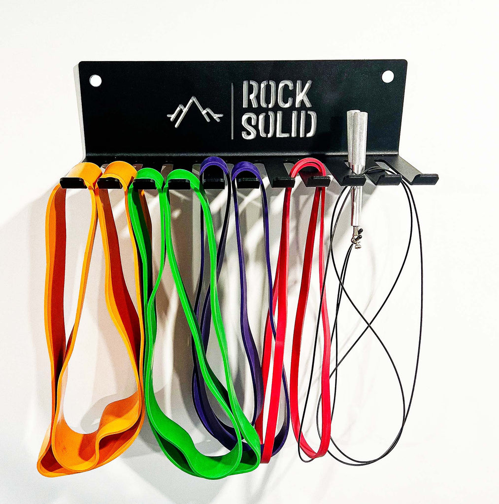 Rock Solid Fitness Equipment WALL MOUNTED SKIPPING ROPE STORAGE