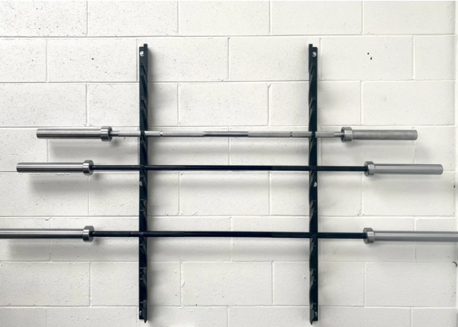 Rock Solid Free Weight Storage Racks WALL MOUNT GUN RACK (8 SLOT)