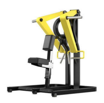 Rock Solid Fitness Equipment Lat Row
