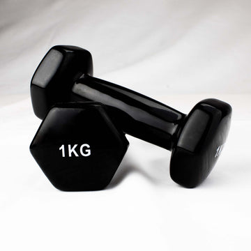 Rock Solid Free Weights VINYL COATED DUMBBELL (PAIRS)